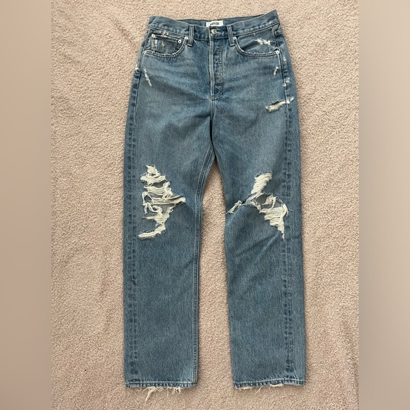 NEW AGOLDE 90’s Mid Rise Straight Fit Jeans Size 26 - Picture 5 of 10
